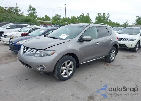2010 Nissan Murano Sl из США, поврежденный, VIN JN8AZ1MWXAW127646